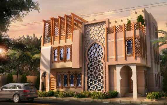 Detail Desain Rumah Arab Nomer 26