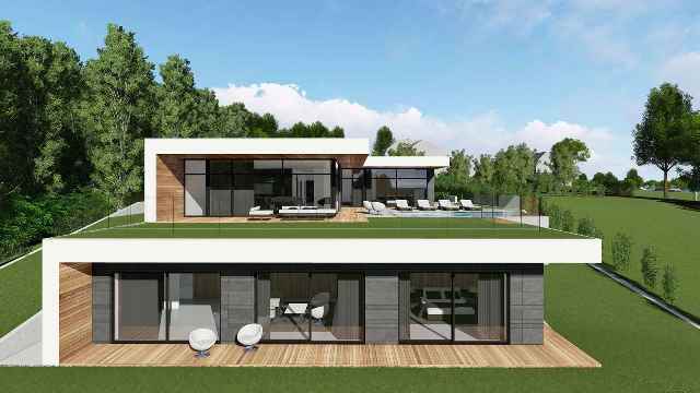 Detail Desain Rumah Atap Datar Nomer 48