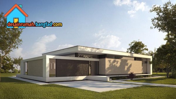 Detail Desain Rumah Atap Datar Nomer 54