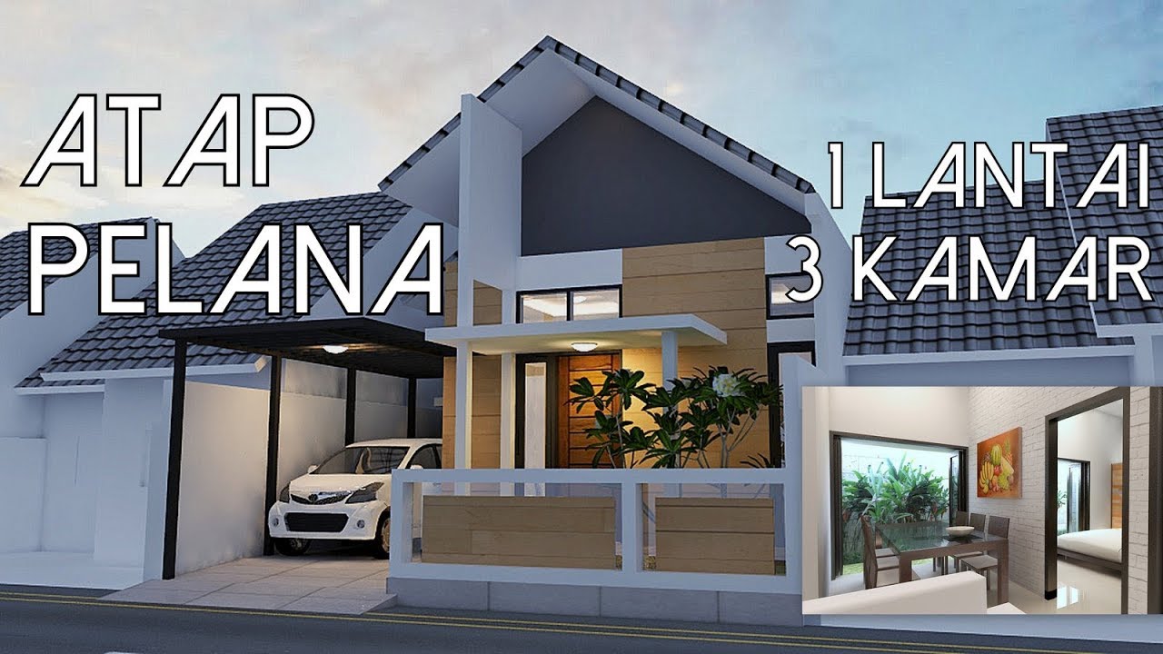 Detail Desain Rumah Atap Pelana Nomer 2