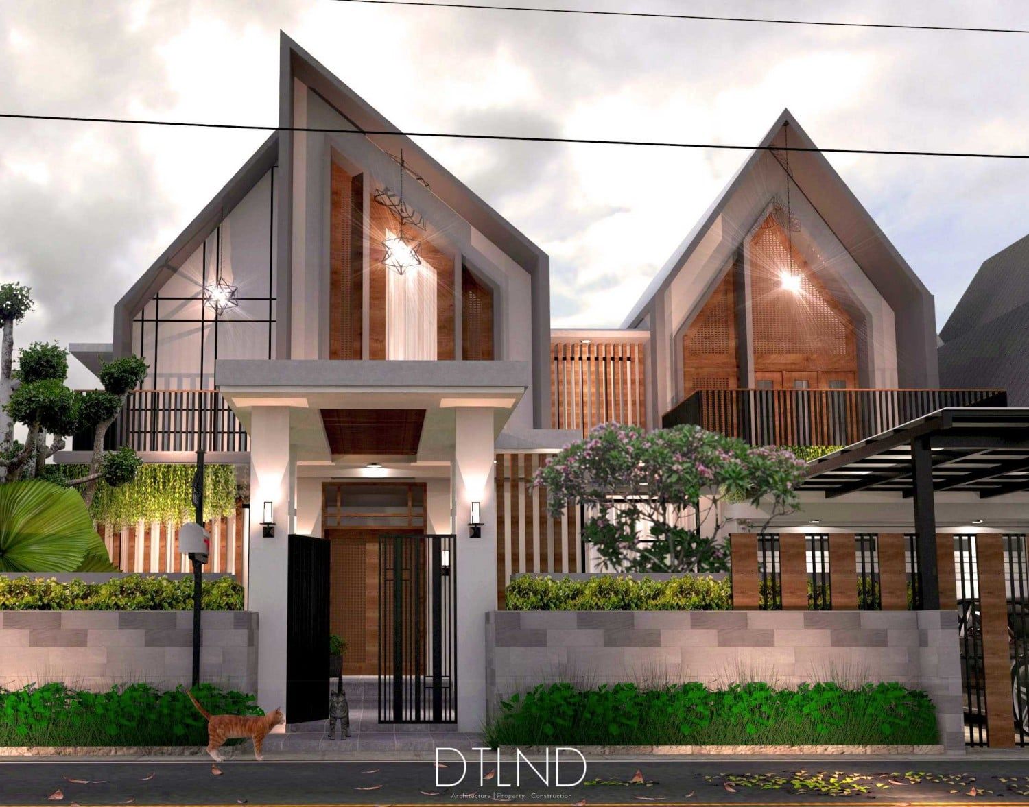 Detail Desain Rumah Atap Pelana Nomer 36