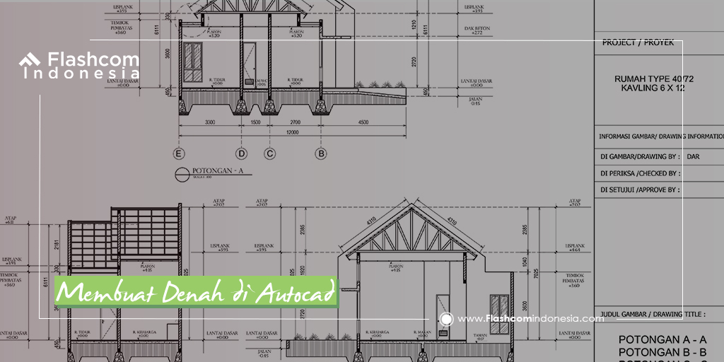 Detail Desain Rumah Autocad Nomer 31