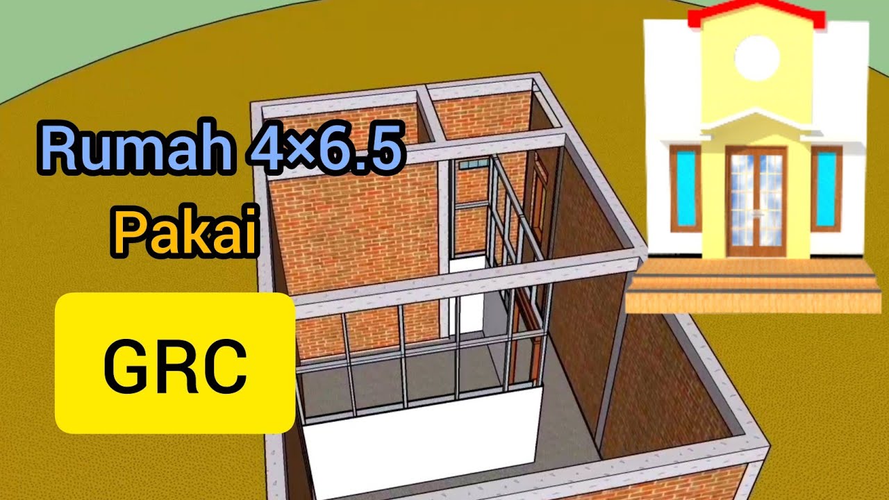 Detail Desain Rumah Bahan Kalsiboard Nomer 2