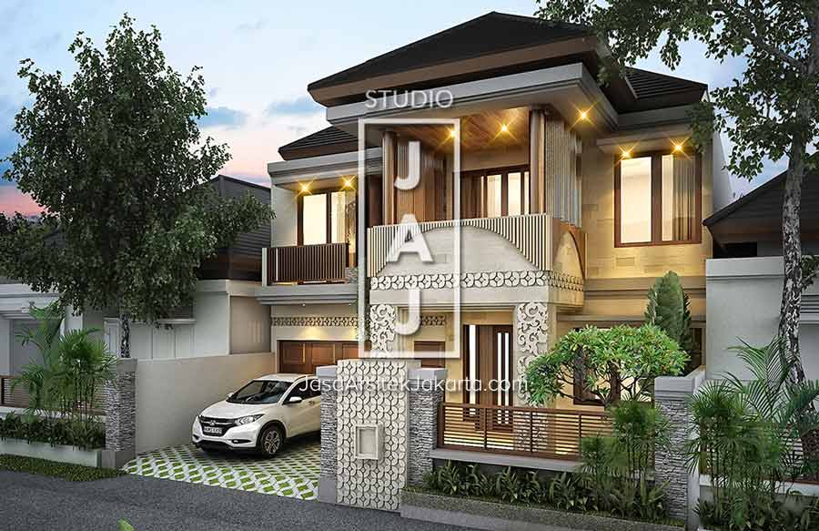 Detail Desain Rumah Bali Lantai 2 Minimalis Nomer 3