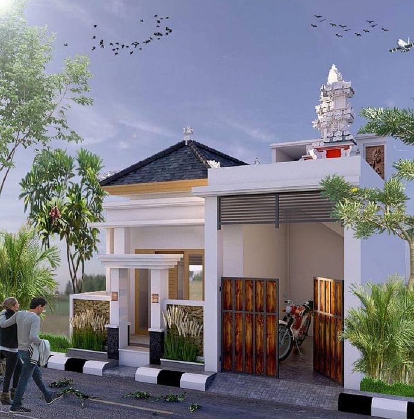 Detail Desain Rumah Bali Lantai 2 Minimalis Nomer 55