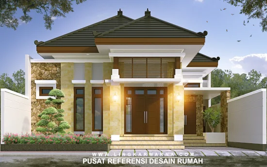 Detail Desain Rumah Bali Modern Nomer 15
