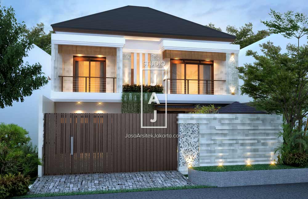 Detail Desain Rumah Bali Modern Nomer 32