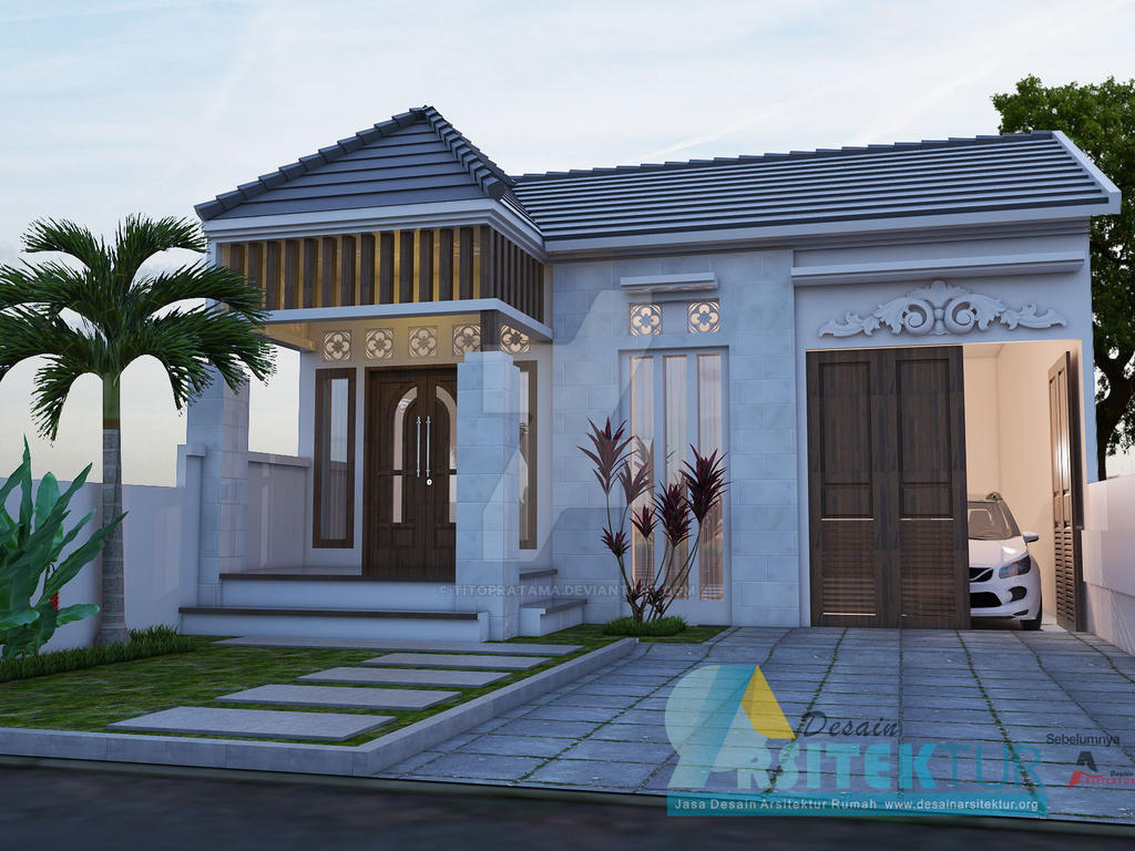 Detail Desain Rumah Bali Modern Nomer 35