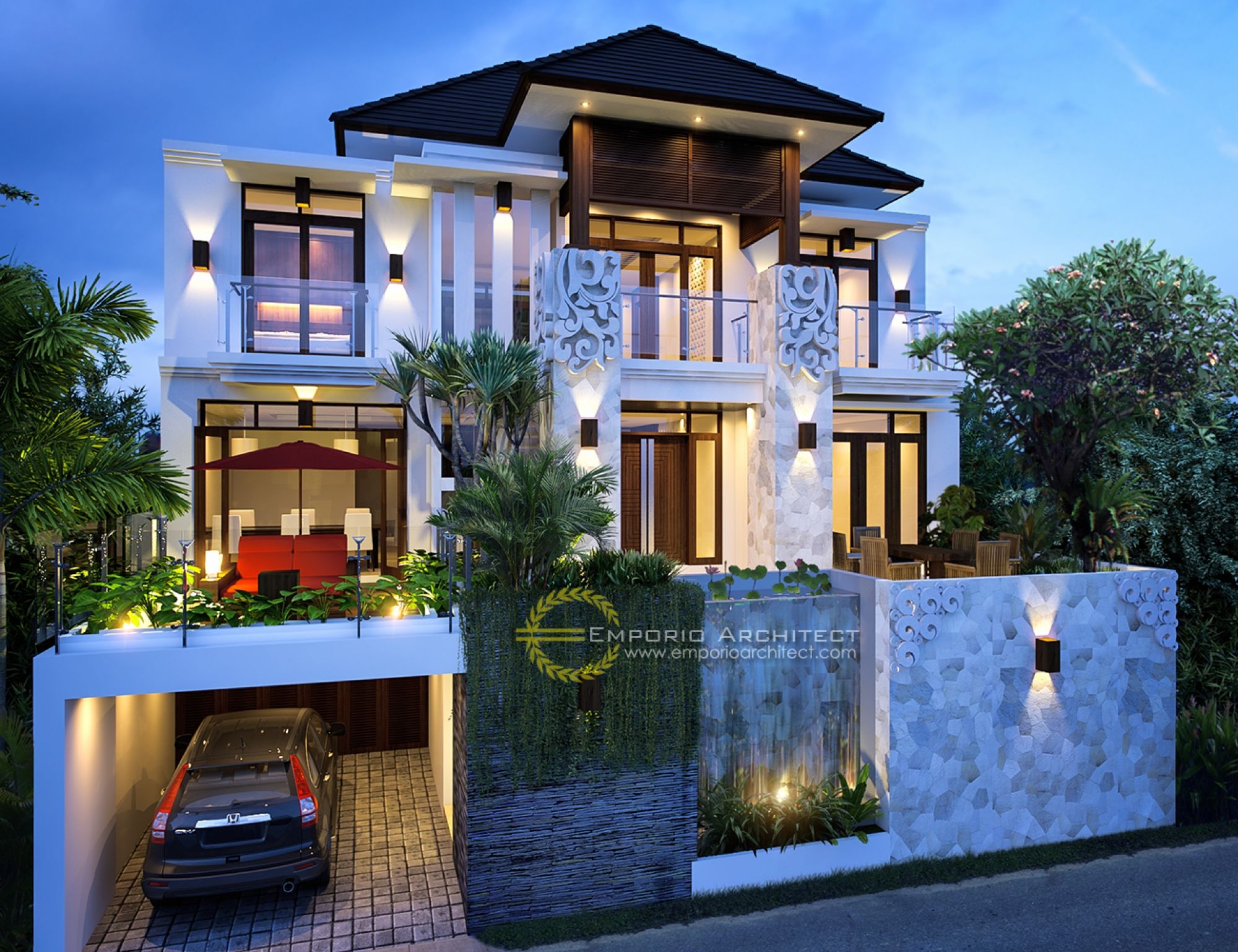 Detail Desain Rumah Bali Modern Nomer 37