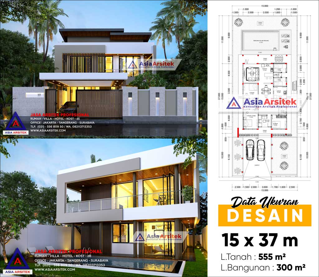 Detail Desain Rumah Bali Modern Nomer 49