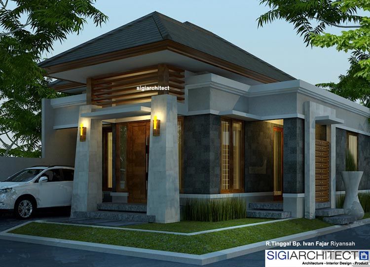 Desain Rumah Bali Modern Minimalis - KibrisPDR