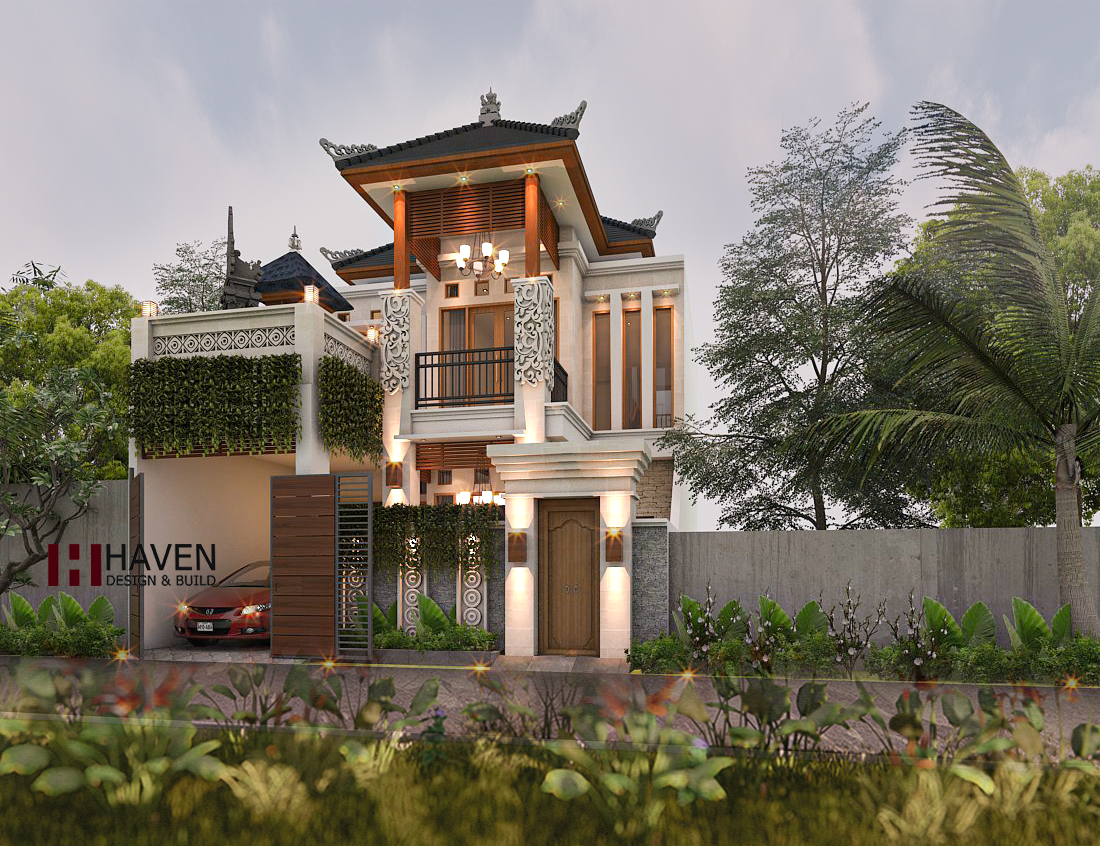 Detail Desain Rumah Bali Modern Minimalis Nomer 15