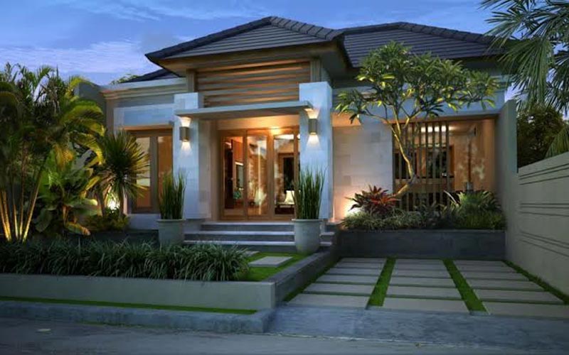 Detail Desain Rumah Bali Modern Minimalis Nomer 5