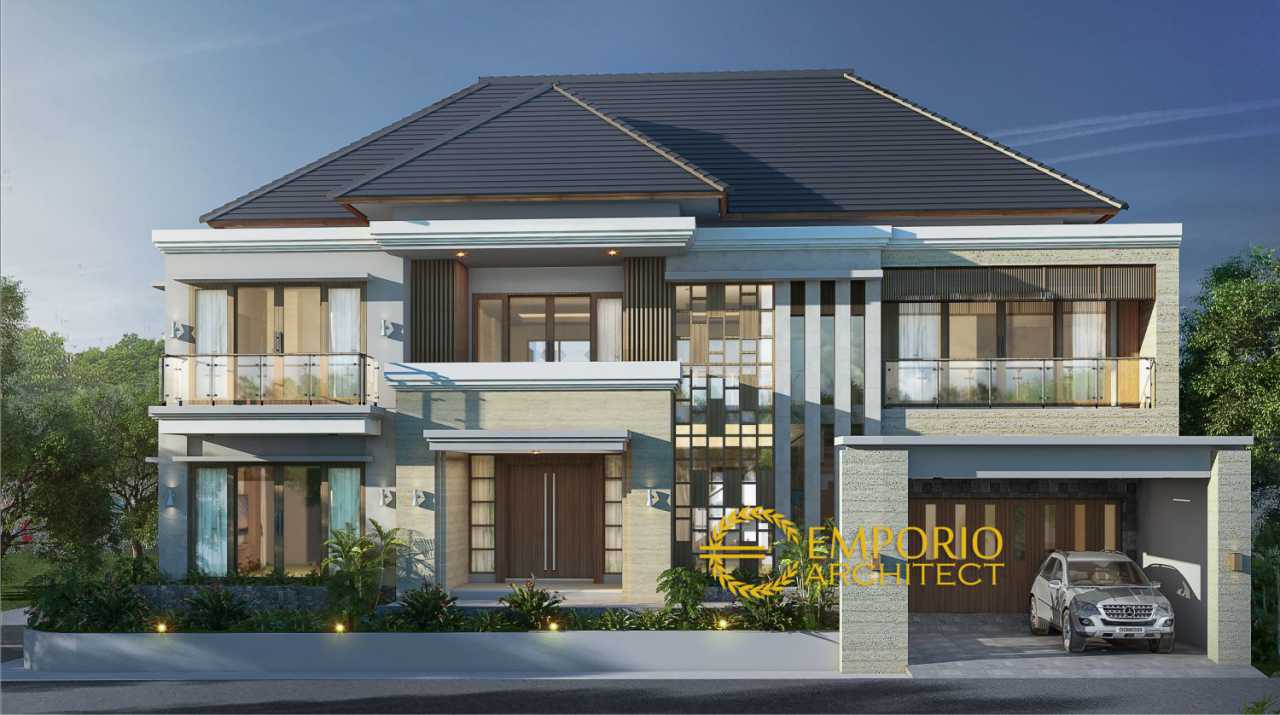 Detail Desain Rumah Bali Tropis Nomer 27