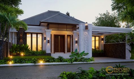 Detail Desain Rumah Bali Tropis Nomer 4