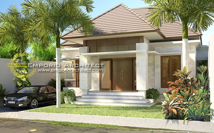 Detail Desain Rumah Bali Tropis Nomer 30