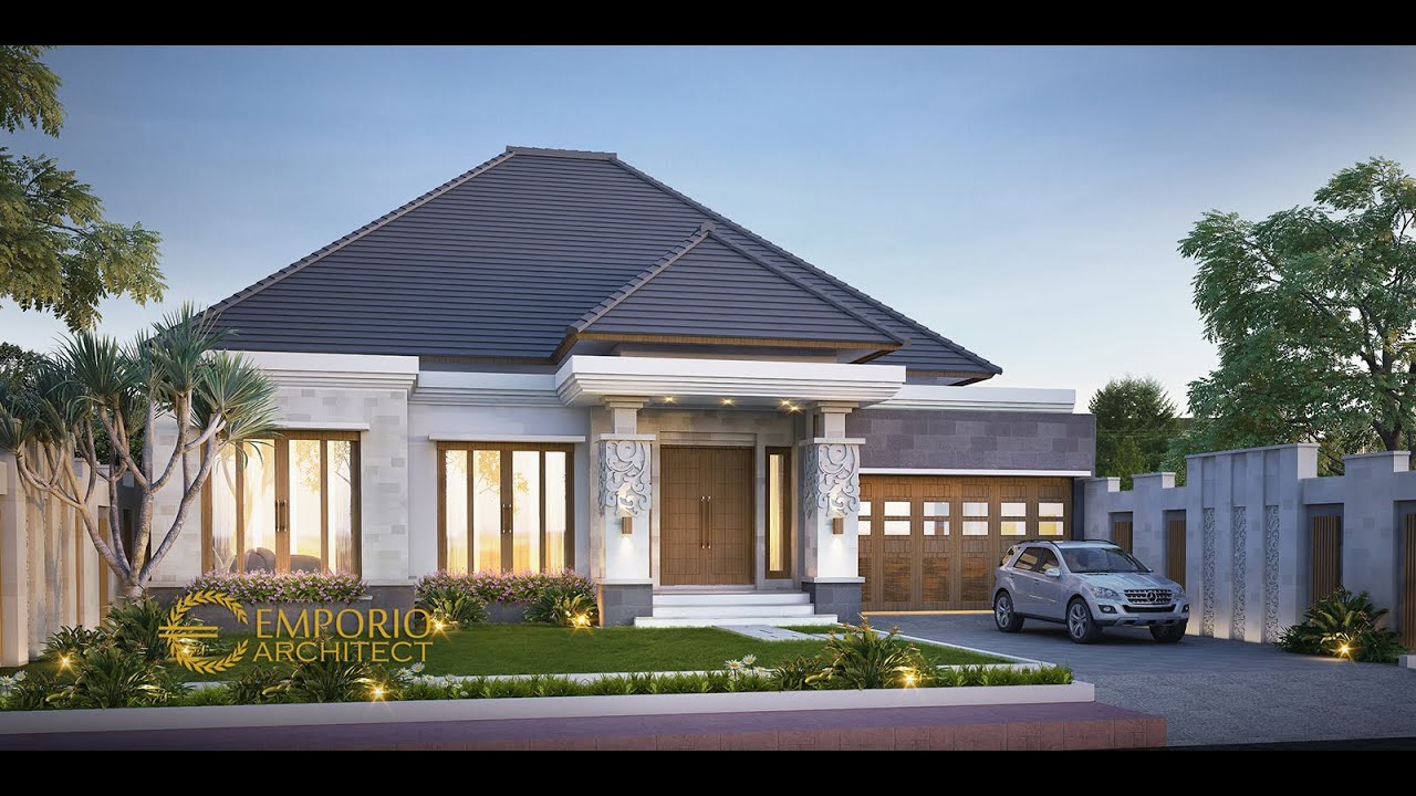 Detail Desain Rumah Bali Tropis Nomer 32