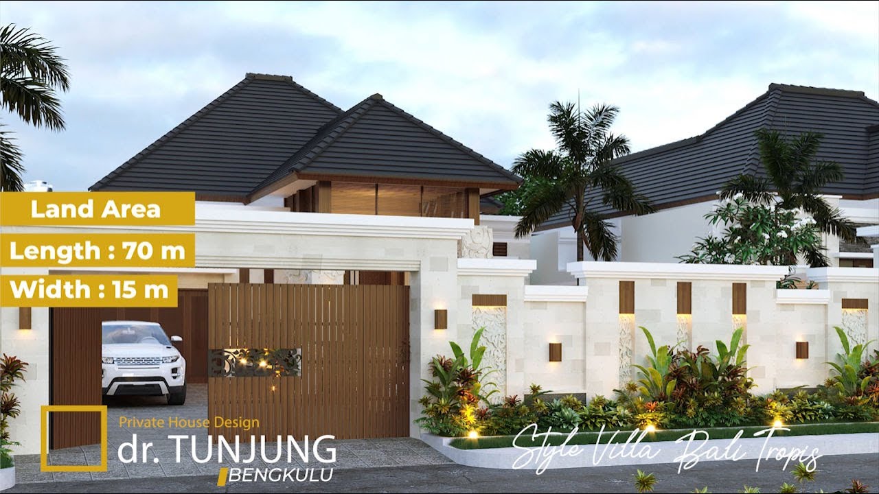 Detail Desain Rumah Bali Tropis Nomer 40