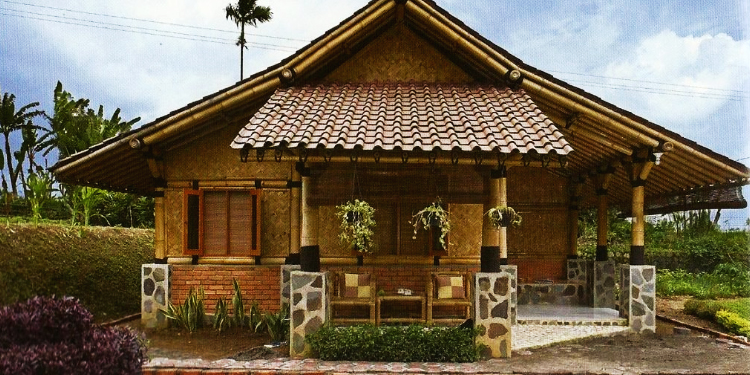 Detail Desain Rumah Bambu Nomer 17