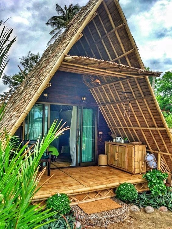 Detail Desain Rumah Bambu Nomer 51