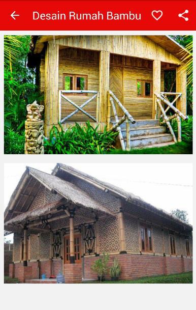 Detail Desain Rumah Bambu Nomer 52