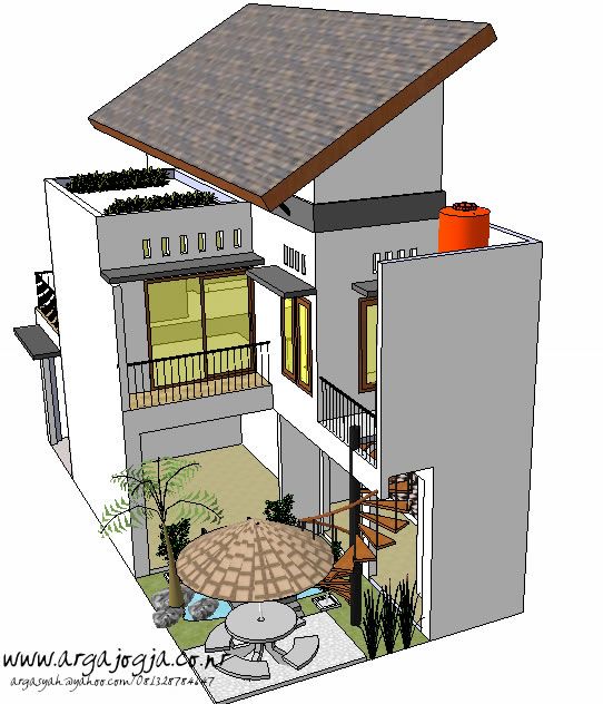 Detail Desain Rumah Belakang Nomer 35