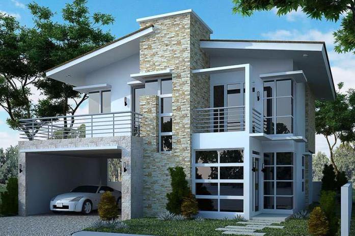 Detail Desain Rumah Bertingkat Minimalis Nomer 42