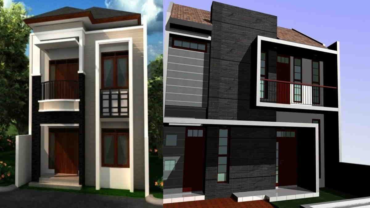 Detail Desain Rumah Bertingkat Minimalis Nomer 46