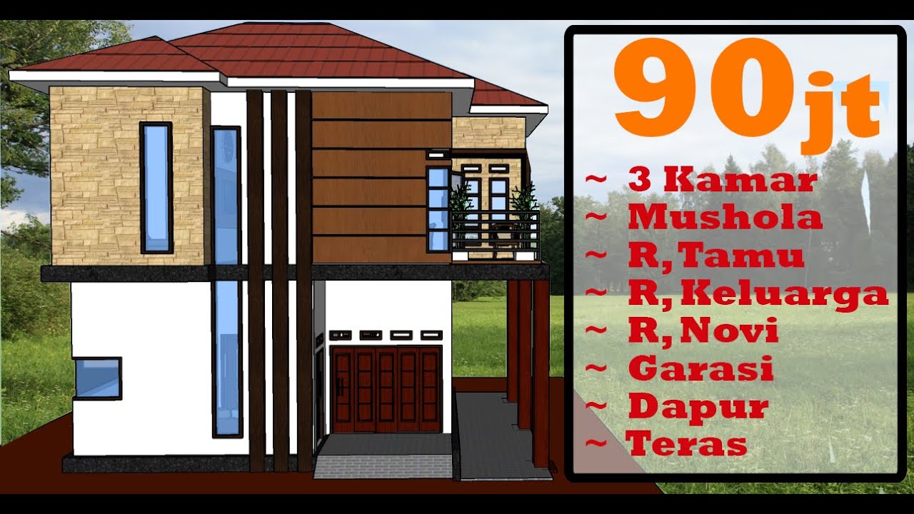 Detail Desain Rumah Bertingkat Minimalis Nomer 50