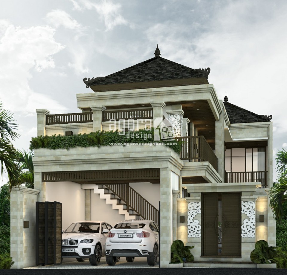 Detail Desain Rumah Berundak Undak Nomer 21