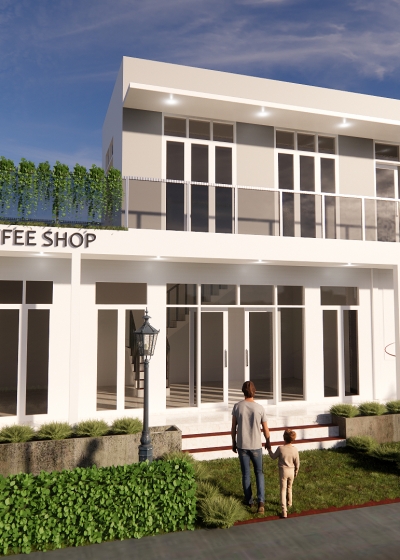 Detail Desain Rumah Cafe Minimalis Nomer 32