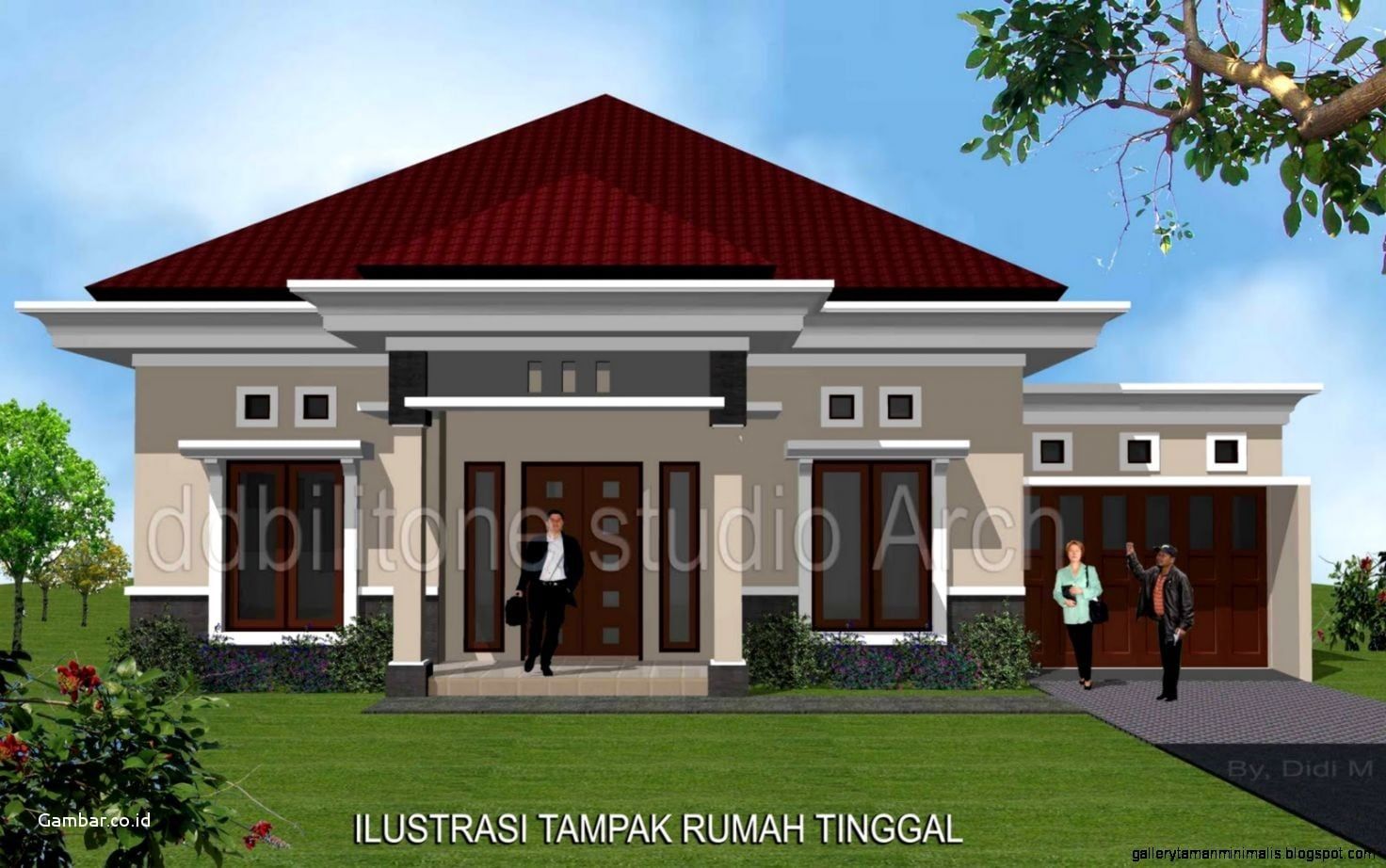 Detail Desain Rumah Cantik Nomer 16