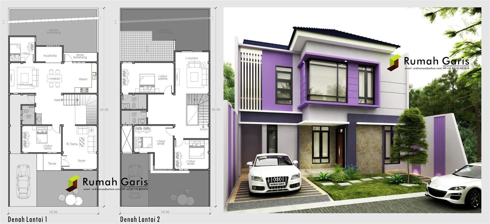 Detail Desain Rumah Cantik Minimalis Nomer 12