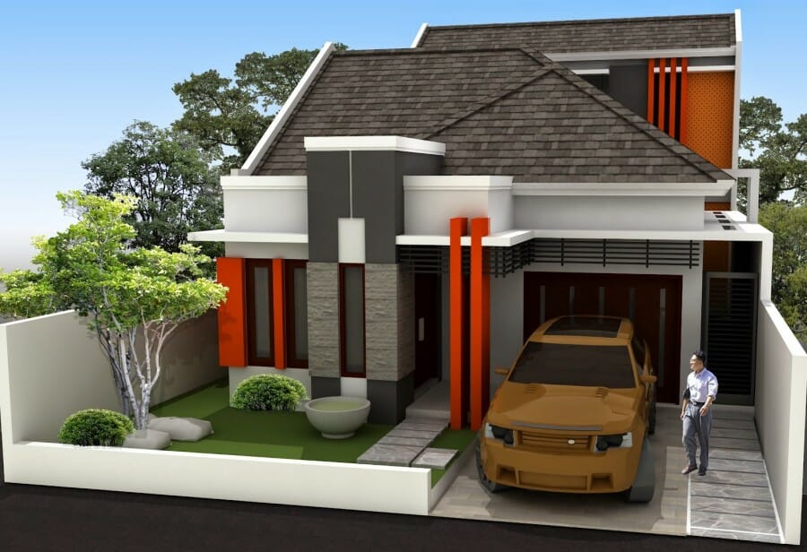 Detail Desain Rumah Cantik Minimalis Nomer 52