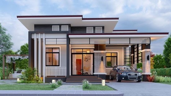 Detail Desain Rumah Carport 2 Mobil Nomer 17