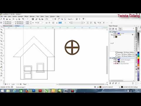 Detail Desain Rumah Coreldraw Nomer 33