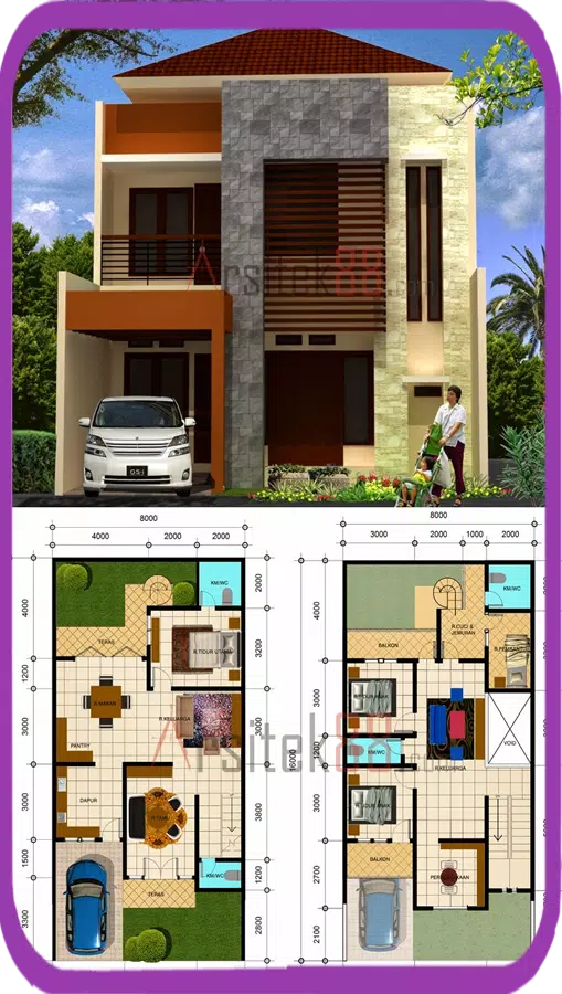 Detail Desain Rumah Dan Denah Minimalis Nomer 21