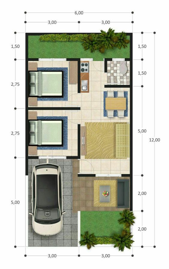 Detail Desain Rumah Dan Ukurannya Nomer 18