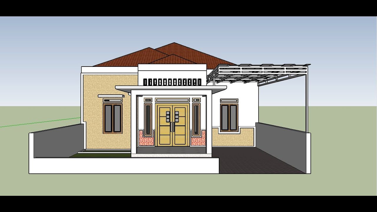 Detail Desain Rumah Dari Depan Nomer 53