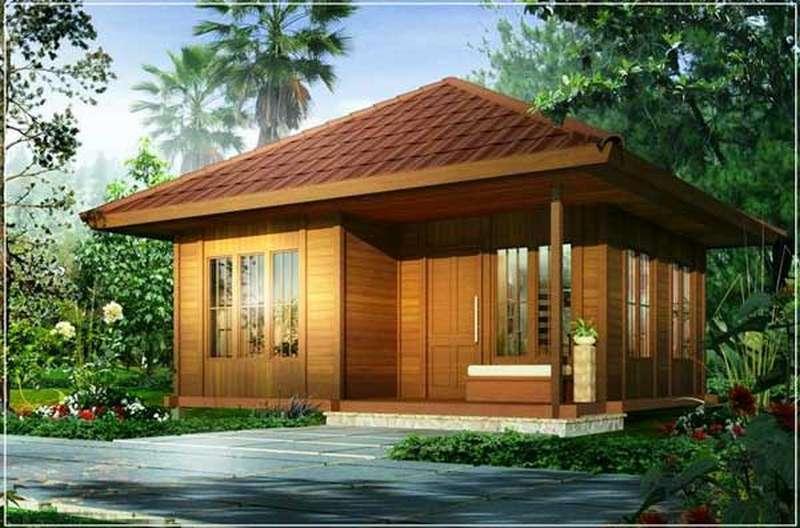 Detail Desain Rumah Dari Kayu Nomer 12