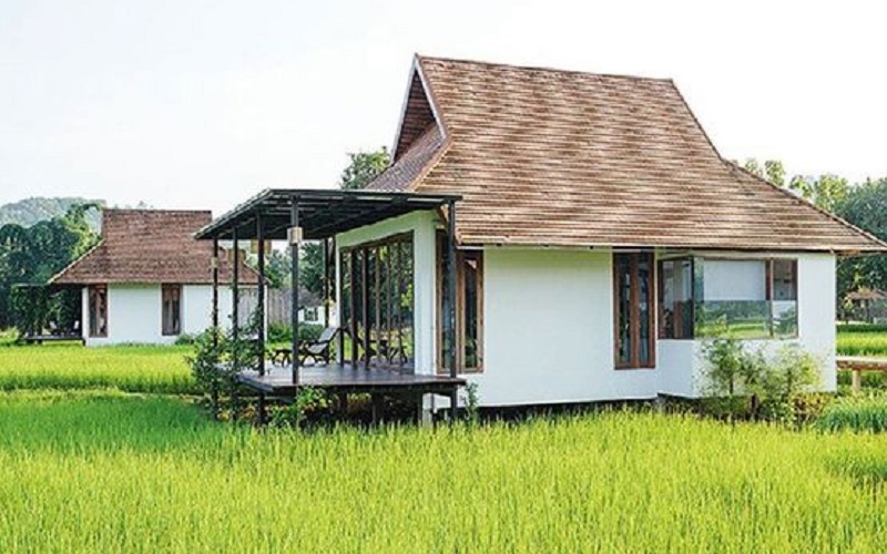 Detail Desain Rumah Dekat Sawah Nomer 11