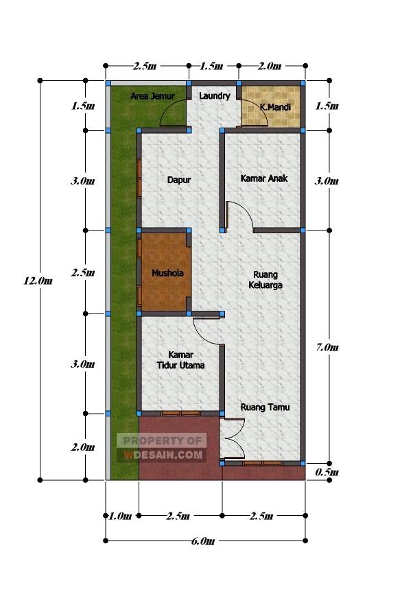 Detail Desain Rumah Dengan Mushola Nomer 20