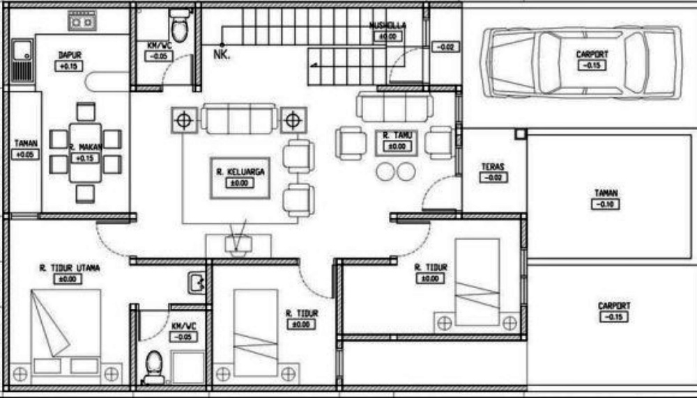Detail Desain Rumah Dengan Mushola Nomer 38