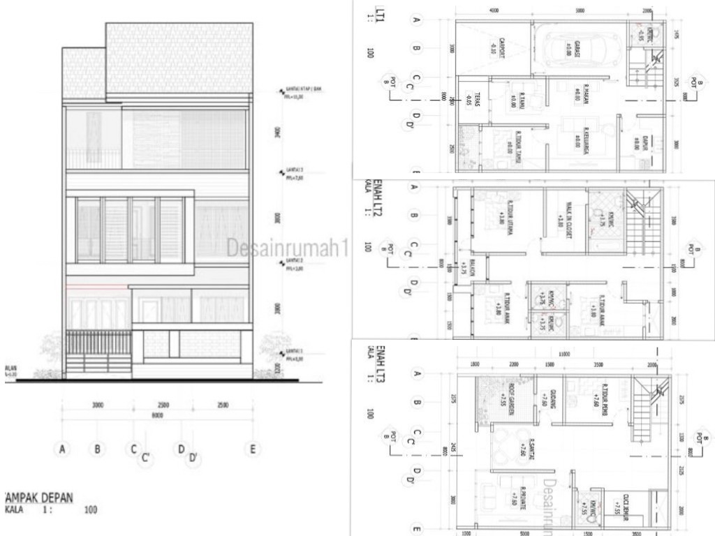 Detail Desain Rumah Dengan Rooftop Nomer 48