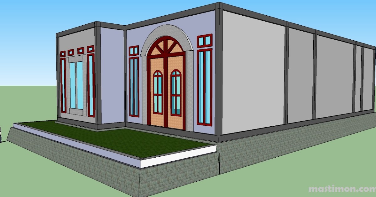 Detail Desain Rumah Dengan Sketchup Nomer 37