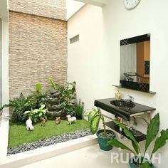 Detail Desain Rumah Dengan Taman Di Dalam Nomer 36