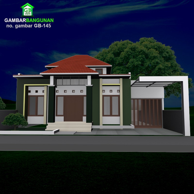 Detail Desain Rumah Depan Nomer 35