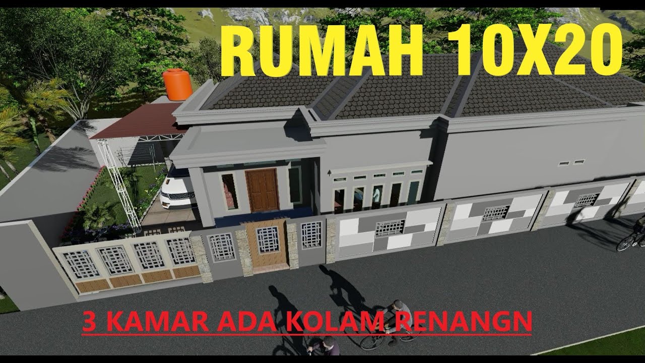 Detail Desain Rumah Deret Nomer 36