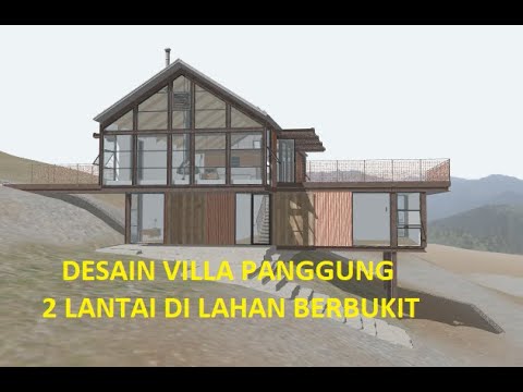 Detail Desain Rumah Di Lereng Bukit Nomer 11