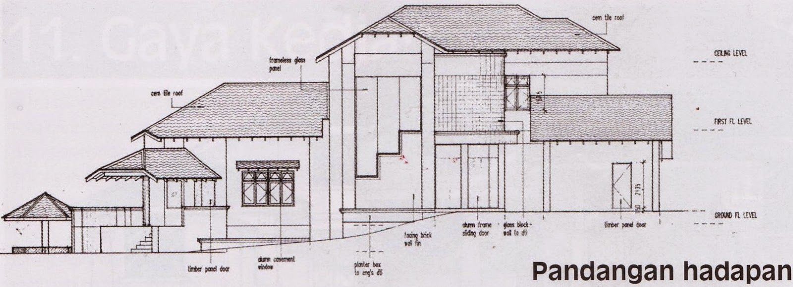 Detail Desain Rumah Di Lereng Bukit Nomer 8